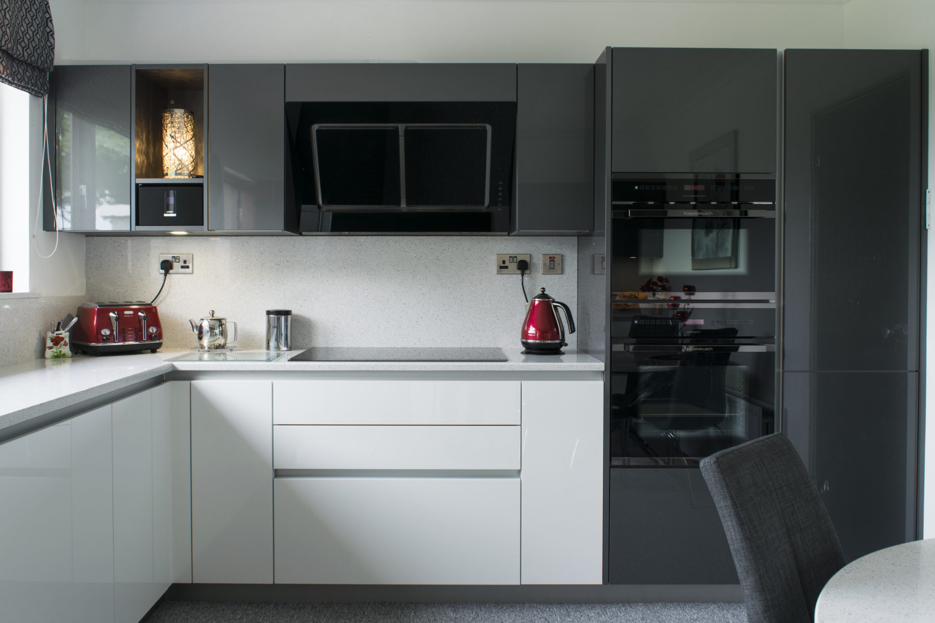 Handle-less German kitchen Ballywalter